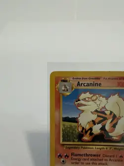 Pokemon TCG Arcanine Base Set, Unlimited Uncommon Card 23/102 Vintage WOTC 1999 - Image 2