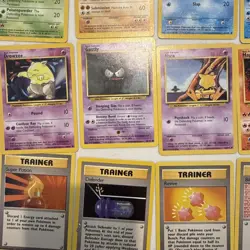 Vintage Pokemon Lot | 24 Cards| Commons/Uncommon | WOTC | Base - Image 2
