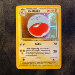 Electrode 2/64 Jungle Holo Unlimited Pokemon Trading Card Game - Image 1