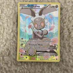 Pokemon TCG Magearna XY186 Promo Holo Basic Card 90 HP Artificial English - Image 1
