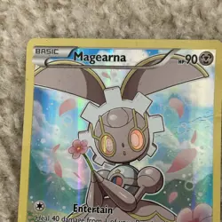 Pokemon TCG Magearna XY186 Promo Holo Basic Card 90 HP Artificial English - Image 4