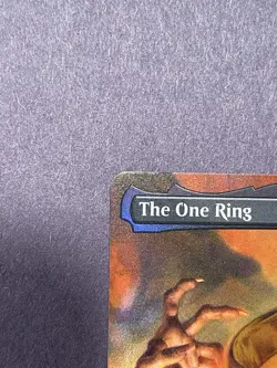 MTG The One Ring #0451 Boarderless Foil - Lord Of The Rings - Rare Card - Image 4
