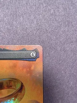 MTG The One Ring #0451 Boarderless Foil - Lord Of The Rings - Rare Card - Image 5