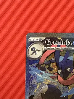 Greninja ex 132 Sv: Scarlet & Violet Black Star Promo Card Holo - Image 2