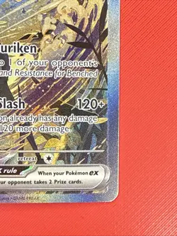Greninja ex 132 Sv: Scarlet & Violet Black Star Promo Card Holo - Image 4