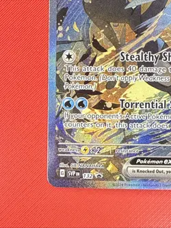 Greninja ex 132 Sv: Scarlet & Violet Black Star Promo Card Holo - Image 5