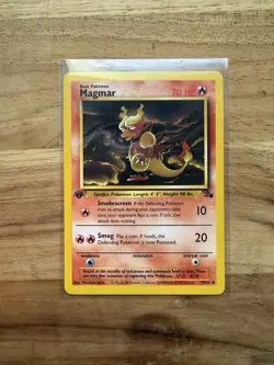 1999 Pokemon 1st Edition Base Set Lot – 6 WOTC Cards (Psyduck, Magmar + More) - Image 4