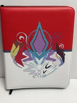 Pokemon TCG Card Holder 3 Ring Binder, 9 Cards Per Sheet, Zip Closure - Image 2