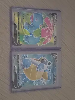Pokemon S-Chinese Card Sword & Shield CS3bC-129 Blastoise V&Venusaur SR Ultra - Image 1