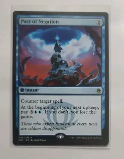 MTG Magic the Gathering Pact of Negation (68/249) Masters 25 LP - Image 1