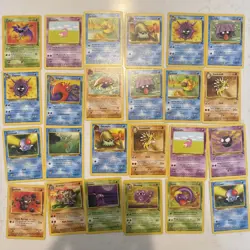 Pokemon Fossil Set Lot 24 Cards WOTC Vintage - Image 1