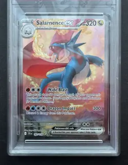 *PSA 10* Salamence ex 187/159 - Journey Together - Gem Mint Full Art Rare Card - Image 3