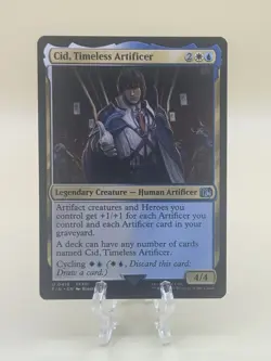 Cid, Timeless Artificer MINT 0418 Final Fantasy FIN MTG Uncommon Unplayed M/NM - Image 1