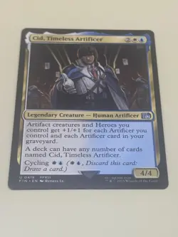 Cid, Timeless Artificer MINT 0418 Final Fantasy FIN MTG Uncommon Unplayed M/NM - Image 3