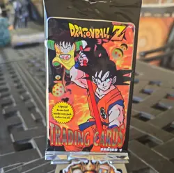 Vintage Dragon Ball Z Trading Cards Series 1 Booster Pack Sealed Artbox 1999 - Image 1