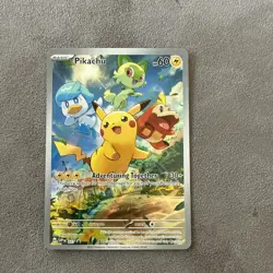 Pikachu 027 Sv: Scarlet & Violet Promo Cards Holo - Image 1