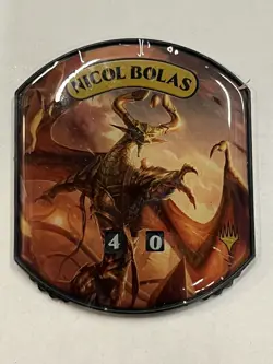 NICOL BOLAS Ultra Pro MTG Relic Tokens Eternal Collection Life Counter Spin Non - Image 1