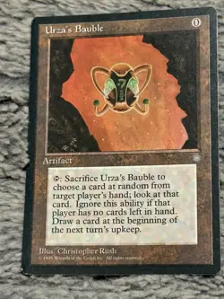 Magic: The Gathering Urza's Bauble MTG Ice Age Near mint / NM+ Rare Artifact - Image 1