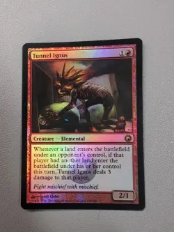 Tunnel Ignus Scars of Mirrodin Foil - Image 1