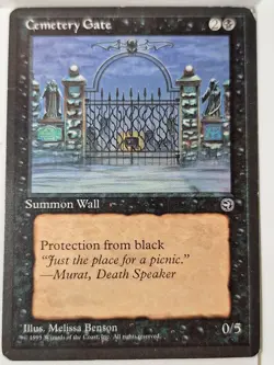 Cemetery Gate (B) - Homelands - Magic the Gathering MTG Nice! - Image 1