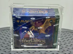 NEW In Plexiglass! Lord of the Rings Collector Booster Special Edition Magic MTG 195166219967 - Image 1