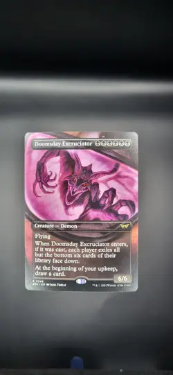 Doomsday Excruciator (Borderless) Duskmourn: House of Horror #346 Rare - Image 1