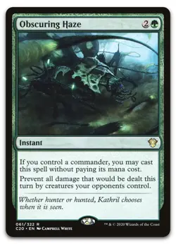 Obscuring Haze #61 (NM) Commander 2020 C20 Magic MTG - Image 1