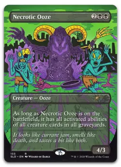 Necrotic Ooze #133 (NM) Secret Lair Drop SLD Magic MTG - Image 1