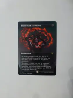 MtG Commander Masters Bloodchief Ascension NM BORDERLESS $0.75 Flat Sh VCT124087 - Image 1