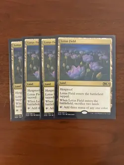 MTG - Lotus Field - Core Set 2020 Regular x4 - Image 1