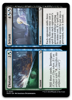 FOIL Flotsam Jetsam #247 Murders Karlov Manor MKM Magic MTG - Image 1