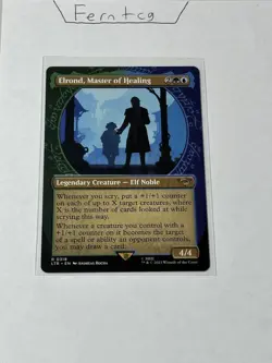 Magic Elrond Master of Healing Rare Showcase NM Lord of the Rings Ships Same Day - Image 1