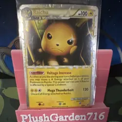 Raichu Prime Ultra Rare Holo Undaunted 83/90 Stage 1 2010 Pokemon Card - Image 1