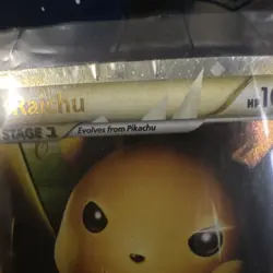 Raichu Prime Ultra Rare Holo Undaunted 83/90 Stage 1 2010 Pokemon Card - Image 2