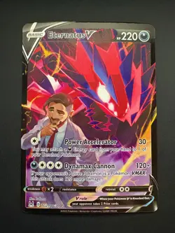 Eternatus V TG21/TG30 Pokemon Lost Origin Trainer Gallery Holo Rare (NM) 2022 - Image 1