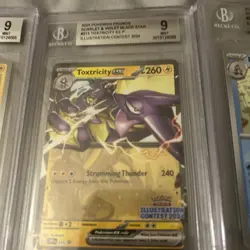 2025 Pokemon Promos #214 Pikachu P Illustration contest 2024 - Image 3
