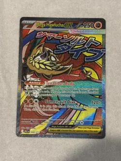 Pokemon TCG Mega Hawlucha ex - 268/217 - ME: Ascended Heroes Mega Attack Rare NM - Image 5