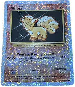 Pokemon Vulpix 98/110 Reverse Holo Legendary Collection Fireworks Foil LP - Image 1