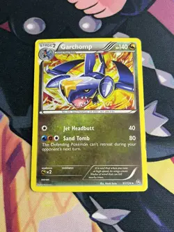 Pokemon TCG Garchomp 91/124 Cracked Ice Holo Rare Dragons Exalted LP - Image 2