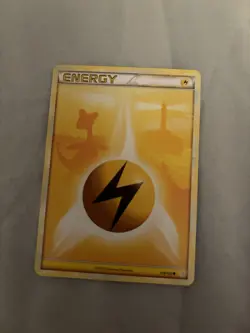 Pokemon TCG Ampharos Lightning Energy Heartgold & Soulsilver 118/123 - Image 1