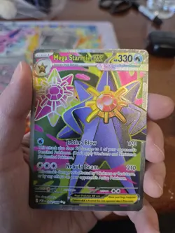 Pokemon TCG Mega Starmie ex 102/88 Perfect Order Ultra Rare - Image 1