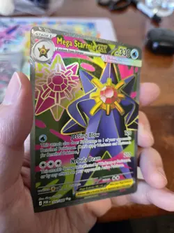 Pokemon TCG Mega Starmie ex 102/88 Perfect Order Ultra Rare - Image 2