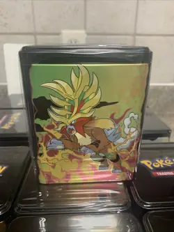 Pokemon Tcg Destined Rivals/Journey Together Stack Em High Tins Display - Image 2