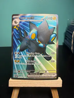 Pokemon TCG - Luxray EX 195/167 - Twilight Masquerade SV06 - Full Art Holo - Image 1