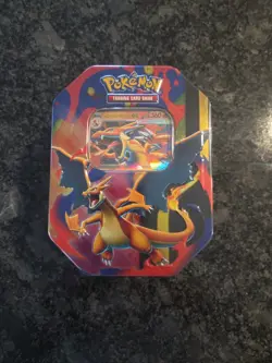 Mega Charizard Ex Tin - Mega Charizard Y EX Promo - Pokemon Sealed! - Image 1