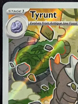 Pokemon TCG: Perfect Order - Tyrunt (MEP-EN 070) Full Art Black Star ETB Promo - Image 2