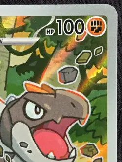 Pokemon TCG: Perfect Order - Tyrunt (MEP-EN 070) Full Art Black Star ETB Promo - Image 3