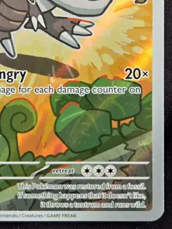 Pokemon TCG: Perfect Order - Tyrunt (MEP-EN 070) Full Art Black Star ETB Promo - Image 4