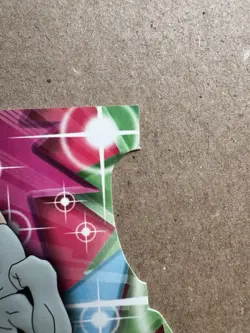 Machop #66 Die-Cut Embossed EVO10 - Pokemon Topps Series 3 - Blue Logo - Image 4