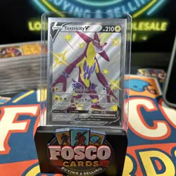 2021 Pokemon Toxtricity V SV112/SV122 Shining Fates: Shiny Vault Holo NM - Image 2